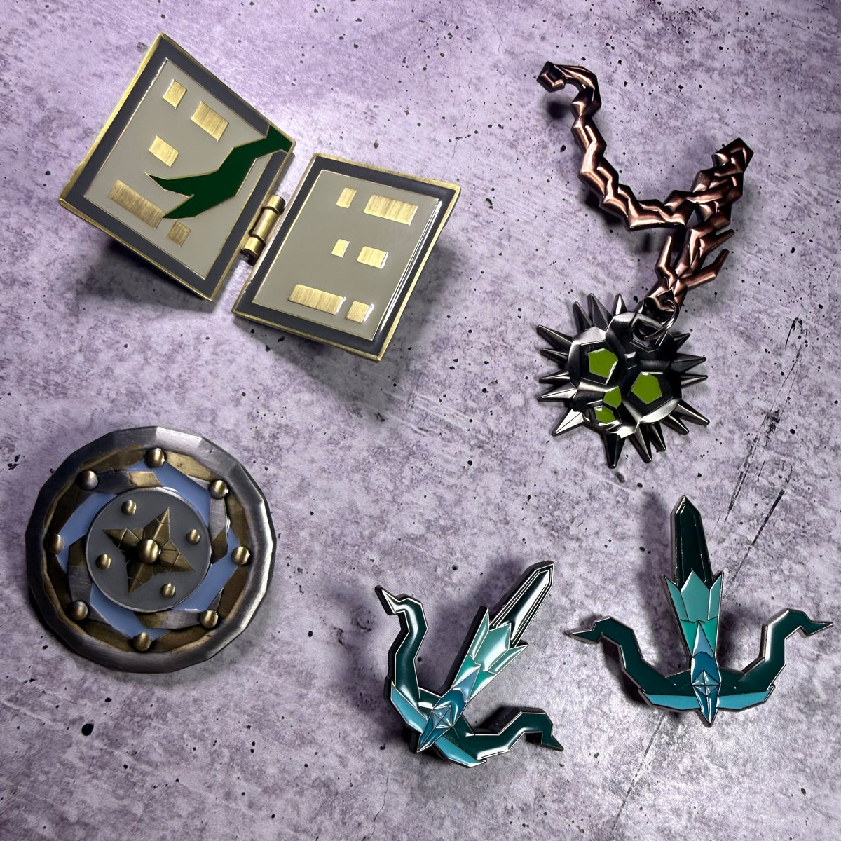 Fractured Archive Rewards Pin Set