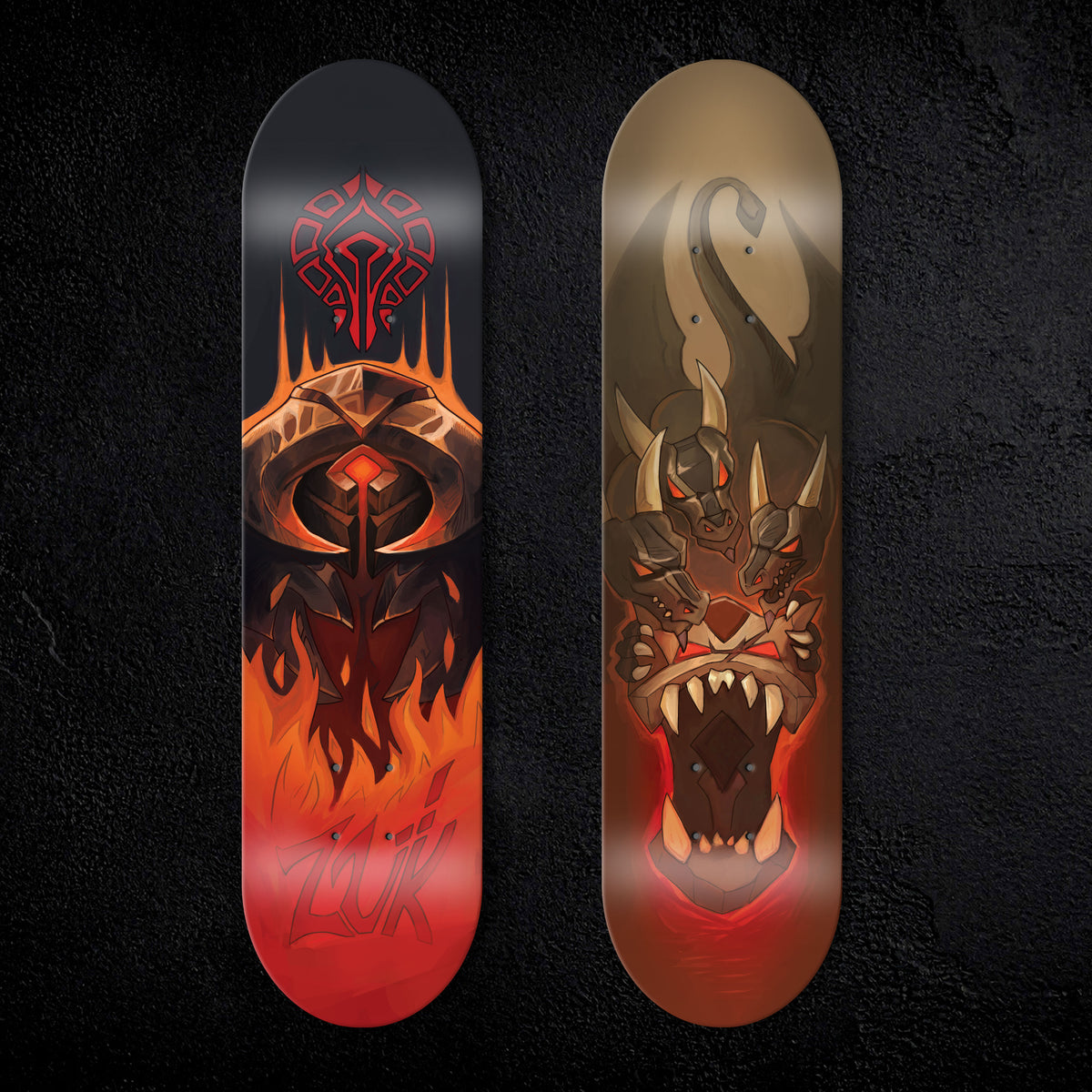 TzKal-Zuk Skateboard Deck
