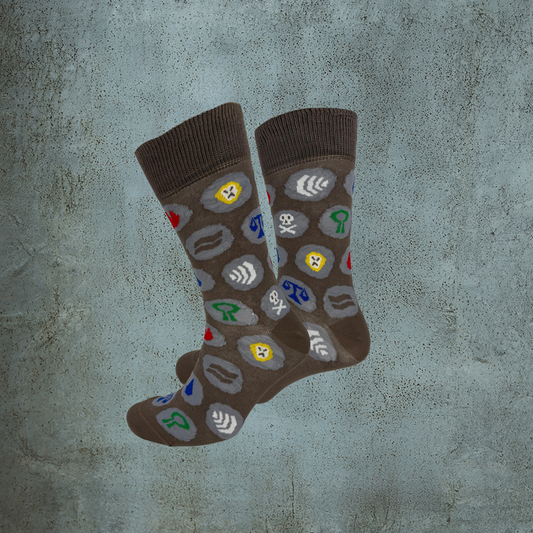 Rune Stone Socks