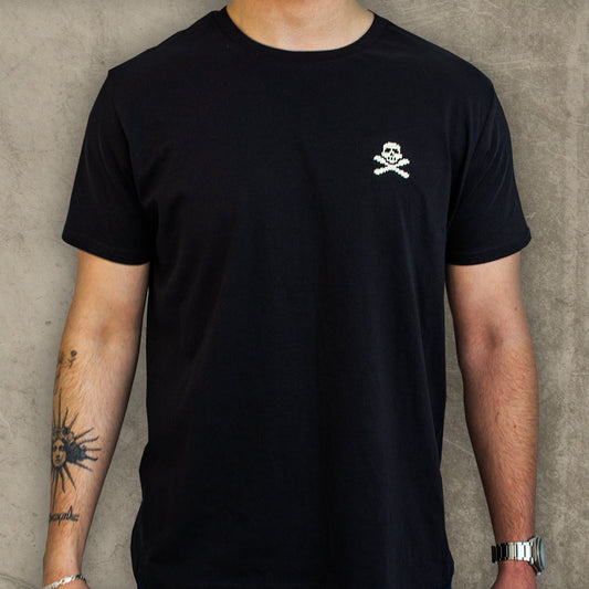PK Skull Embroidered T-Shirt