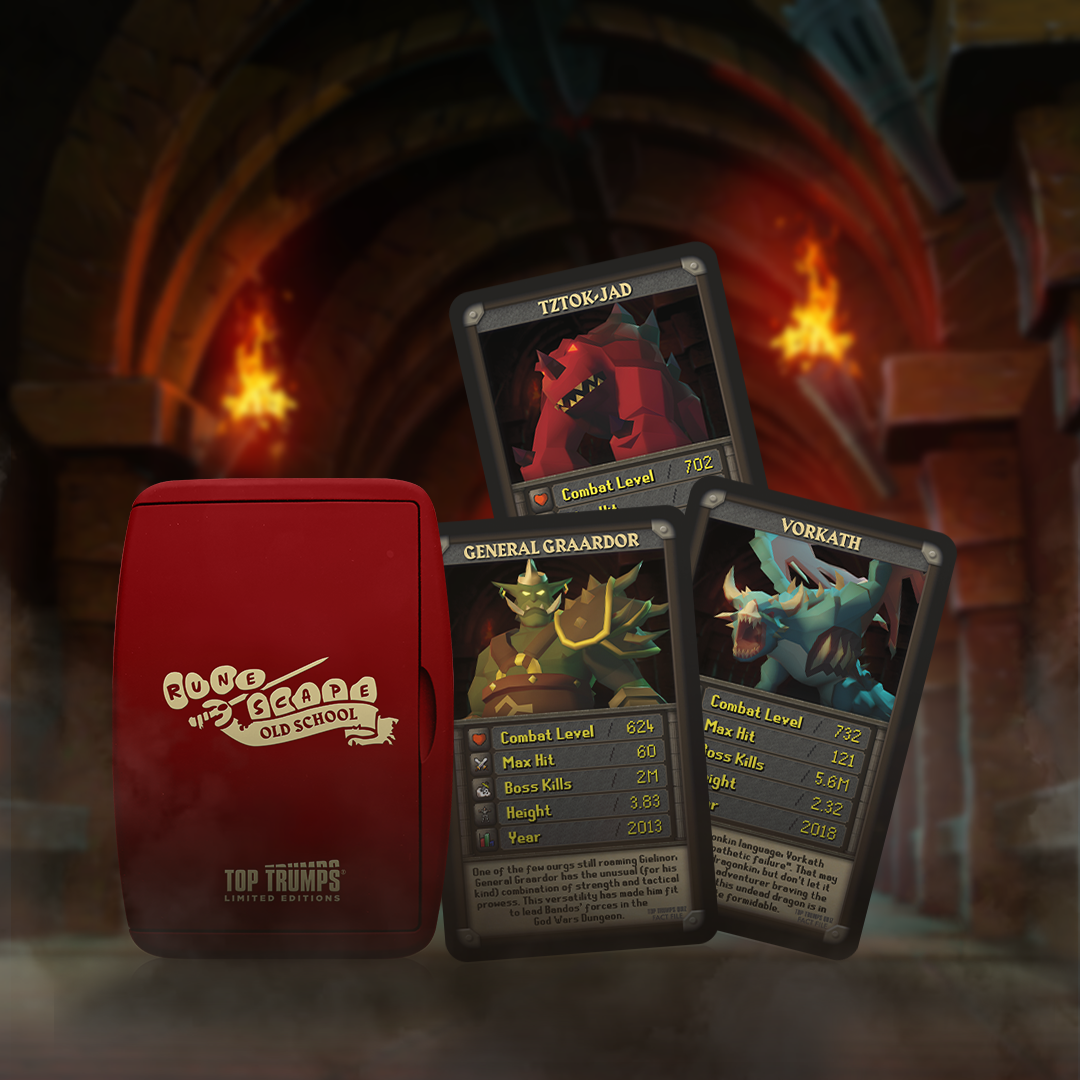 OSRS Boss Top Trumps Game