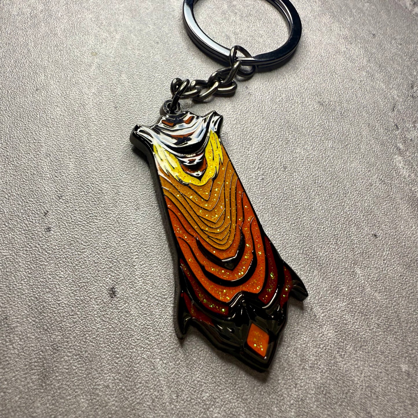 Igneous Kal-Zuk (Zuk Cape) Keyring