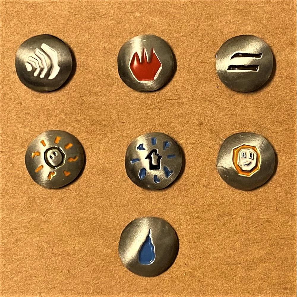 Mini Rune Pin Set 1