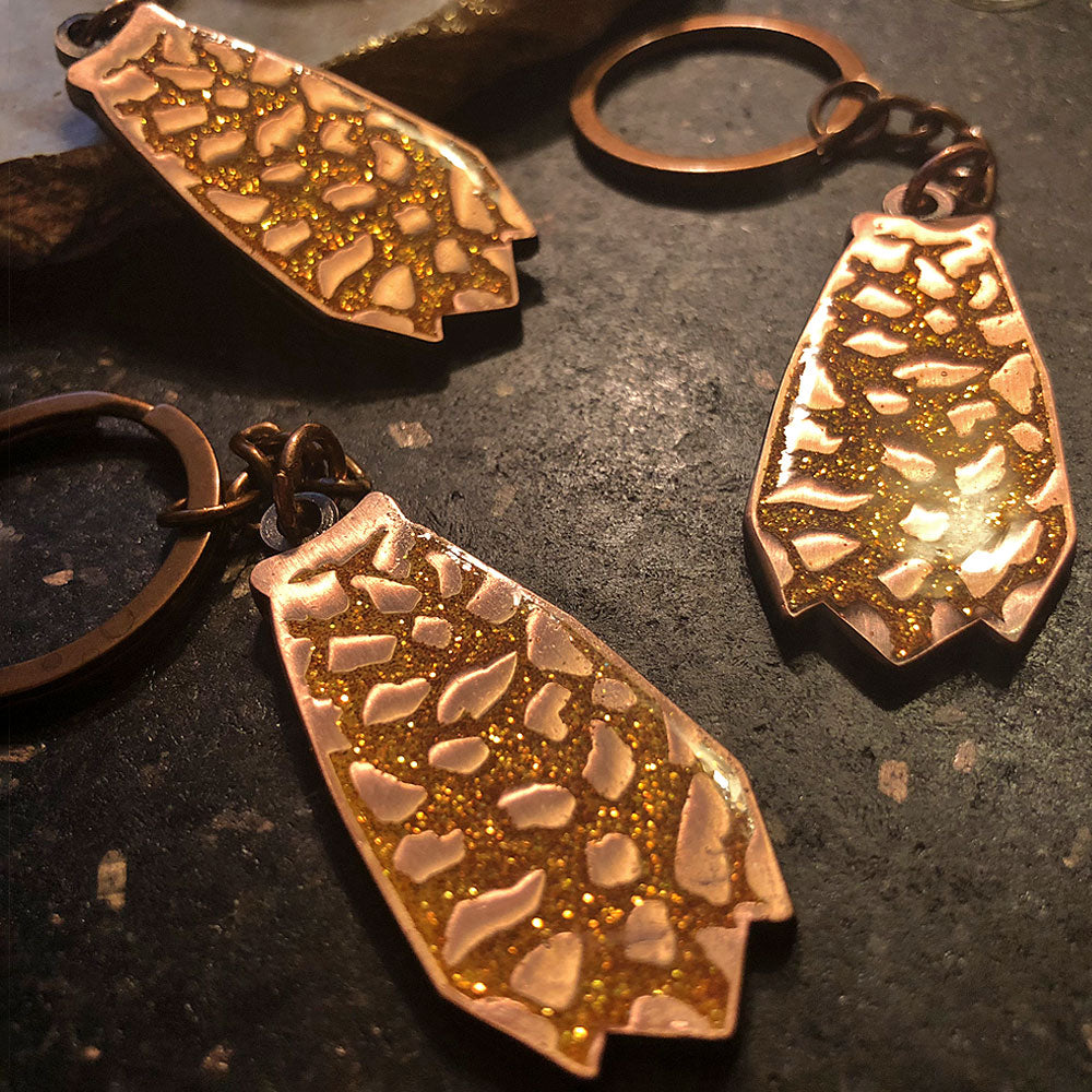Fire Cape Keyring