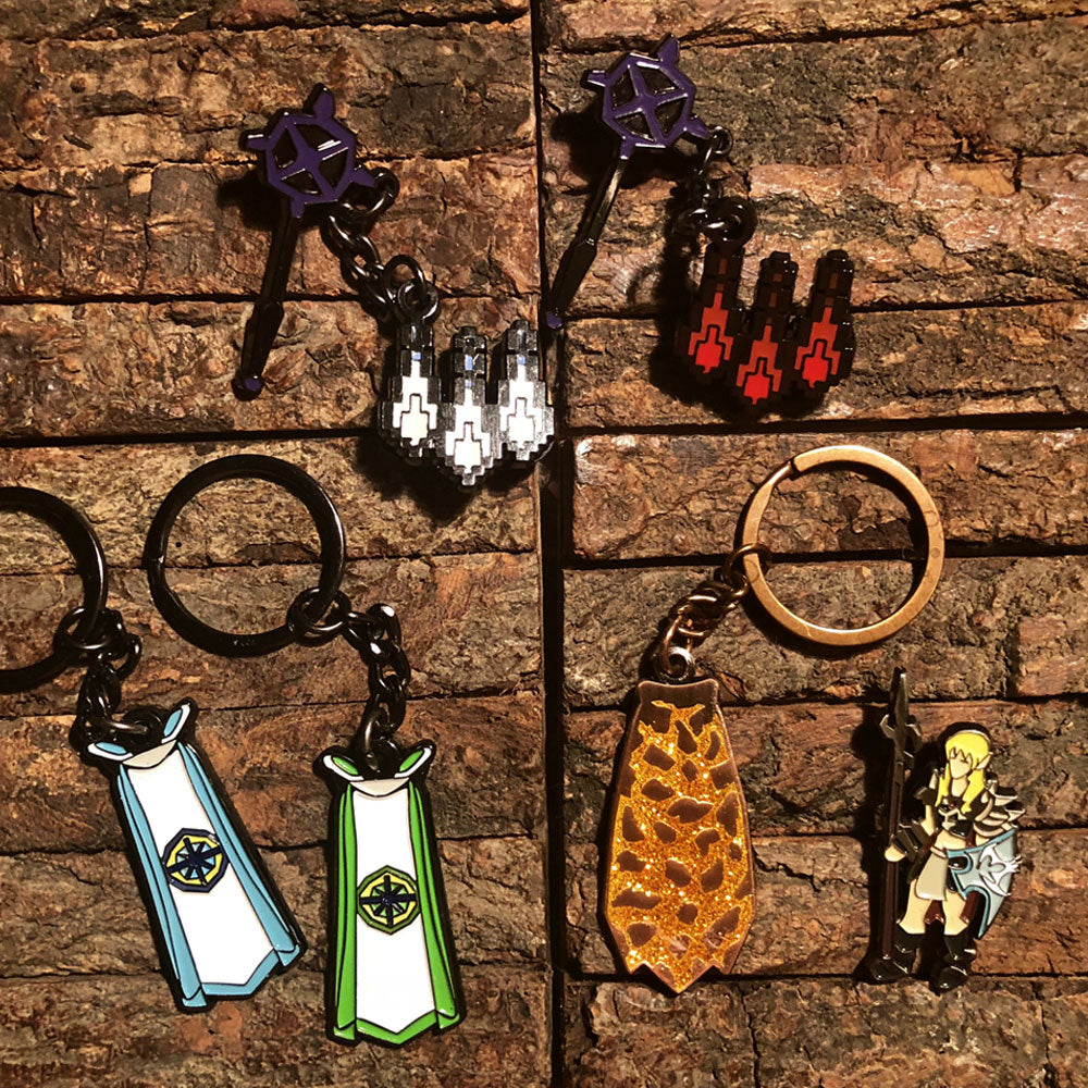 Fire Cape Keyring